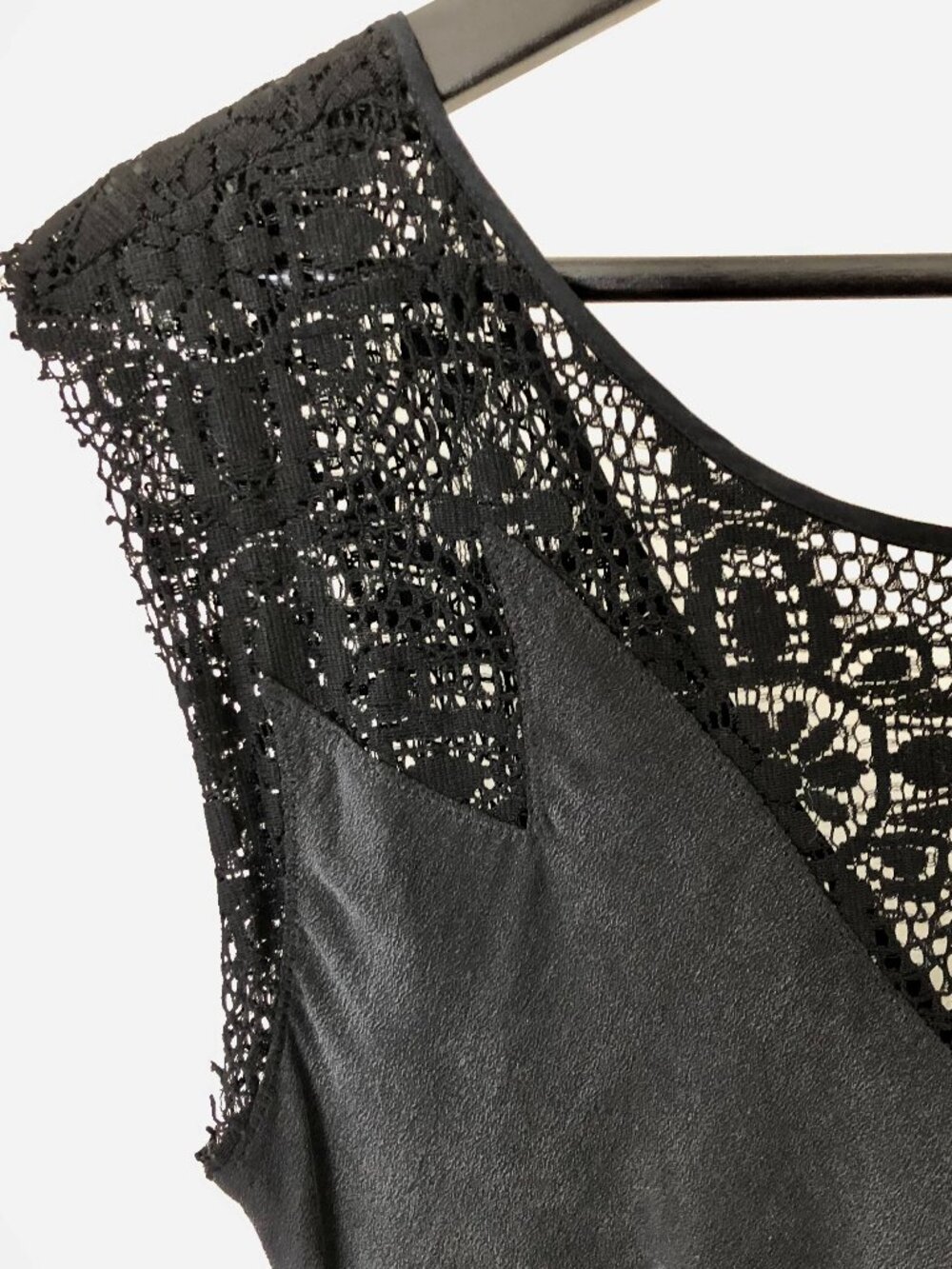 Hayden Harnett lace & silk dress - Small